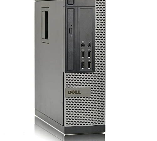 Dell PC Desktop I5 7010 SFF (Desktop pc Intel Core i5-3470- 3.2 GHz, 16GB de RAM, SSD 240 GB, DVD, Licenza Windows 10 Pro) (Ricondizionato)