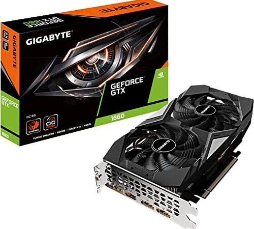Gigabyte - GeForce GTX 1660 Aorus, GV-N1660-OC-6GD