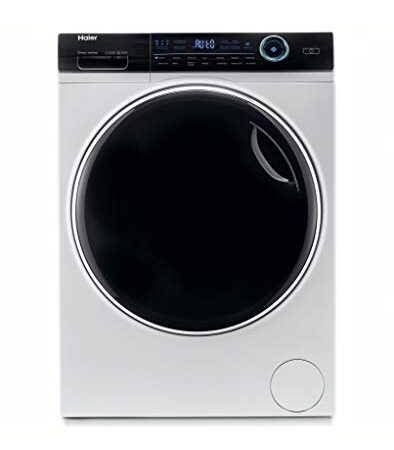 Haier HW100-B14979 Serie I-Pro 7 Lavatrice 10 Kg a Carica Frontale, 1400 Giri, Trattamento Antibatterico, 59x53x85 cm, Bianco, Classe A