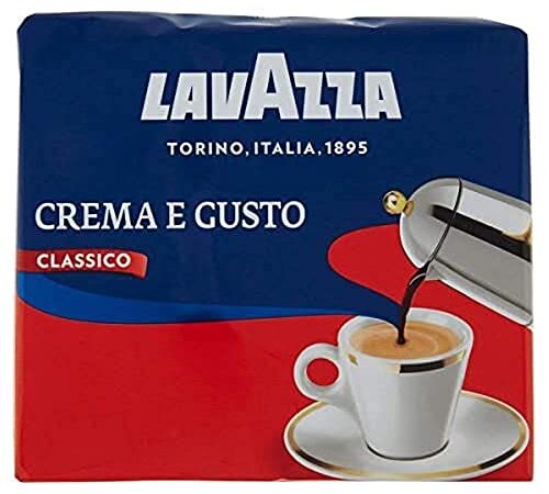 Lavazza Caffè Macinato Crema e Gusto Classico, 2 x 250g