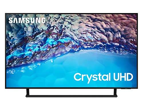 Samsung TV Crystal UHD UE50BU8570UXZT, Smart TV 50" Serie BU8570, Crystal UHD 4K, Alexa e Google Assistant integrati, Black, 2022, DVB-T2