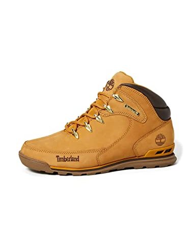 Timberland Euro Rock Hiker, Stivali Uomo, Giallo (Wheat Nubuck), 43.5 EU