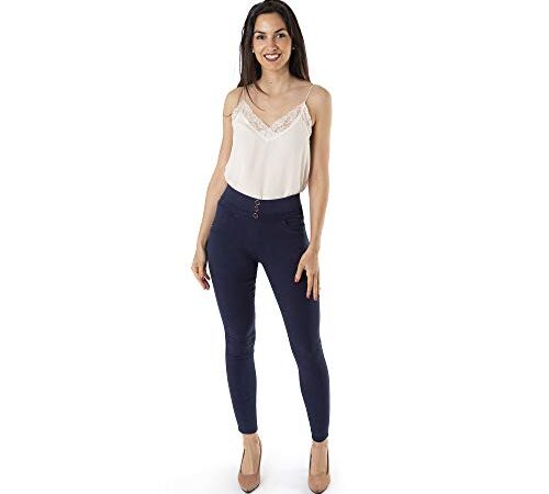 Trendcool Pantaloni Donna Vita Alta. Legins da Donna. Jeans Skinny Push Up. Pantaloni Strappati, Elasticizzati, Regular, Invernali. Urban Pantaloni.