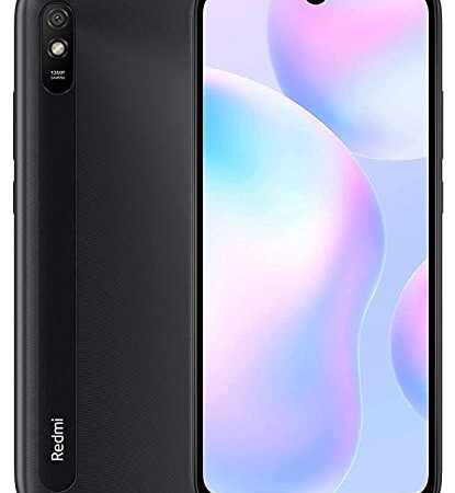 Xiaomi Redmi 9A - Smartphone 2 GB + 32 GB, Dual Sim, Grigio (Granite Grey)