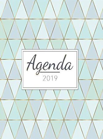 Agenda 2019: Agenda settimanale con calendario 2019 - Pianifica i tuoi appuntamenti quotidiani