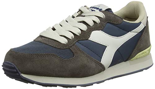 Diadora Camaro, Scarpe da ginnastica basse, Unisex - Adulto, Marrone Blue Grey, 43 EU