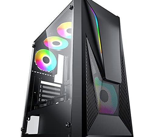 PC fisso Computer Gaming - Intel Core I7-2600 - Ram 16 GB - SSD 960 GB - Scheda Video Nvidia GTX 1050 TI - WiFi Interno - Windows 10 Pro - Antivirus e Utilities Gratuite - Desktop