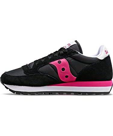 Saucony Jazz Donna Nero Fuxia Numero 37 EUR (6 us) 1044-664