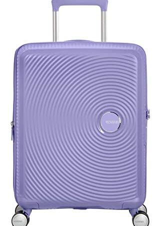 American Tourister Soundbox - Trolley a 4 ruote, 55 cm, colore: Lavanda, lavanda, Taglia unica