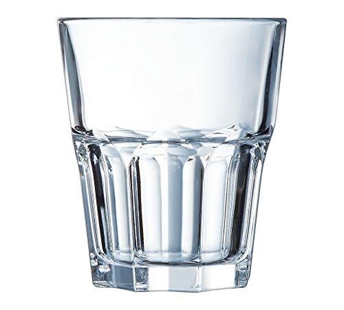 ARC J2612 Bicchieri Vetro Temperato Graniti, 27 cl, 6 unità (Confezione da 1)