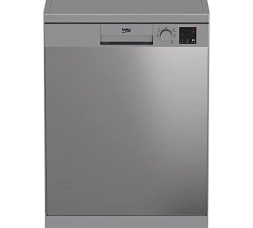 Beko - dfn05321x, Lavastoviglie 13 coperti, 5 programmi, 49 dB, Classe A++, acciaio