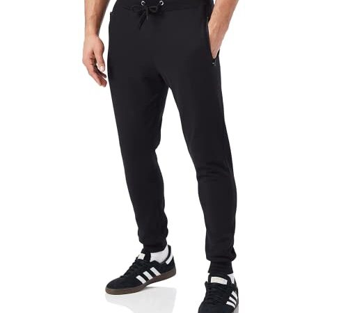 FM London Pantaloni Tuta Uomo - Pantalone Tuta Uomo con Tasche con Zip Ottime per Uso Quotidiano e Sport - Comodi e Morbidi Pantaloni da Jogging - Pantaloni Palestra